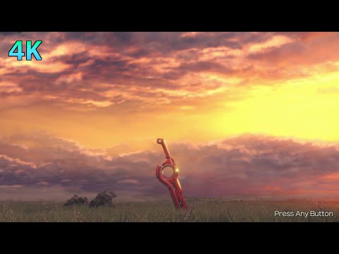 [4K] Xenoblade Chronicles: Definitive Edition - Title Screen
