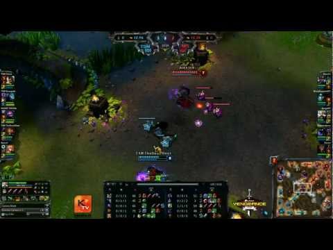 [LOL] Team SoloMid vs Moscow5 map 1 - LB Semi Final - Corsair Vengeance Cup