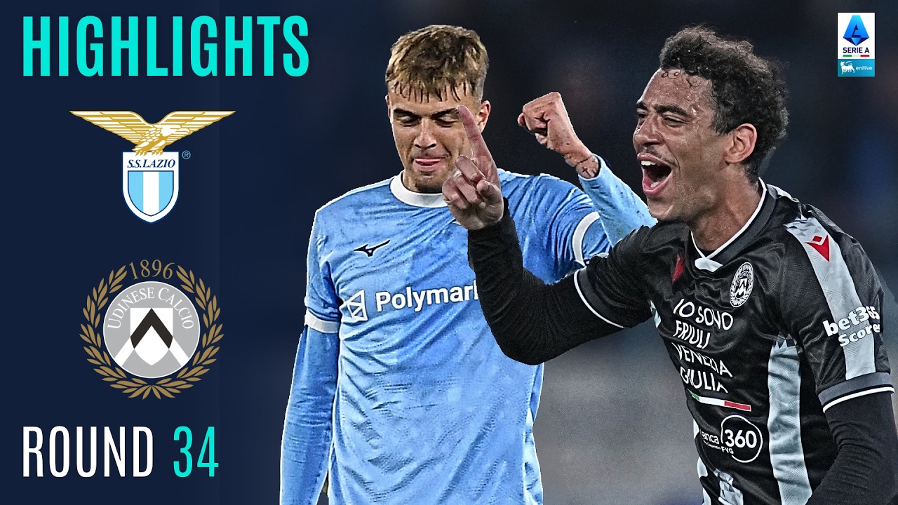 Late Drama At The Olimpico! | LAZIO-UDINESE | HIGHLIGHTS | Serie A 2025/26