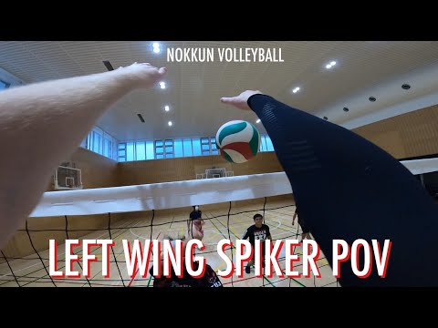 GoPro Volleyball #26 Left Wing Spiker POV
