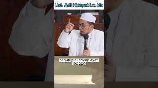 Download lagu Biasakan membaca Penutup surat Ali-Imron Sehabis bangun tidur || Ust. Adi Hidayat Lc. Ma mp3