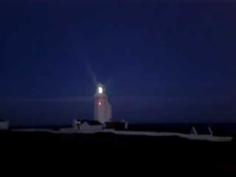 st. catherines lighthouse at dusk - isle