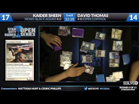 SCGDAL - Standard - Round 5b - Dave Thomas vs Kaider Sheen