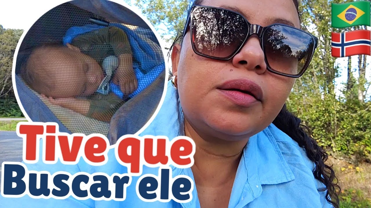 O PLANO NAO ERA GRAVAR ESSE VIDEO MAS ME LIGARAM PARA EU BUSCAR MEU BEBE NA CRECHE DA NORUEGA
