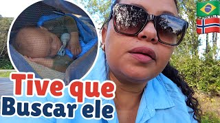 O PLANO NAO ERA GRAVAR ESSE VIDEO MAS ME LIGARAM PARA EU BUSCAR MEU BEBE NA CRECHE DA NORUEGA