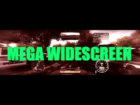 Need For Speed - How to run with MEGA WIDESCREEN
