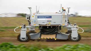 Bosch's agricultural robot "Bonirob" gets rid of weeds without  herbicides