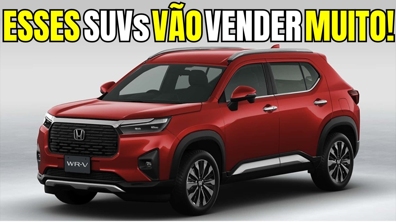 4 SUVs COMPACTOS MAIS BARATOS que SERÃO LANÇADOS no BRASIL!