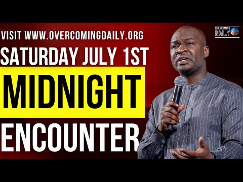 [SATURDAY JULY 1ST] MIDNIGHT SUPERNATURAL ENCOUNTER WITH THE WORD OF GOD | APOSTLE JOSHUA SELMAN