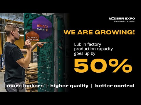 Modern is growing! Production capacities up by 50% in Polish factory.