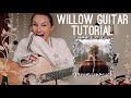 Willow Guitar Tutorial // Taylor Swift evermore // Nena Shelby