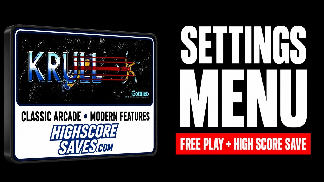 Krull settings menu video guide