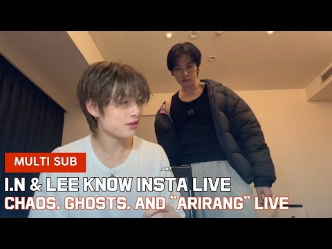 (31.01.2026) I.N & Lee Know insta Live: Chaos, Ghosts, and "Arirang" Live!