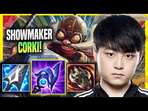 SHOWMAKER DESTROYING WITH CORKI! - DK ShowMaker Plays Corki MID vs Ahri! | Season 2022