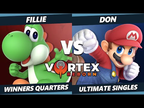 Vortex Legends 2 Winners Quarters - Fillie (Yoshi) Vs. Don (Mario) SSBU Ultimate Tournament