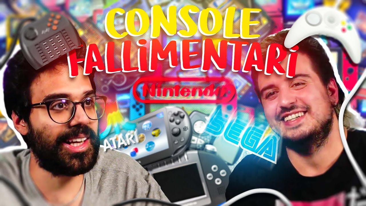 Console FALLIMENTARI (Sony, Nintendo, Atari..) | Just Chatting con Dario Moccia e Andrea Sorichetti
