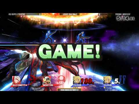 Ultra WBB #124 | Red Berpo & Yodacage (Bayo) vs Spirunk & WDBTHTGP (Yoshi) - Losers Semi Finals - Sm