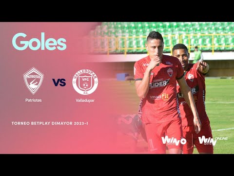 Patriotas vs. Valledupar (goles) | Torneo BetPlay Dimayor 2023-I | Cuadrangulares - Fecha 6