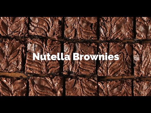 download lagu mp3 mp4 Nutella Topped Brownies, download lagu Nutella Topped Brownies gratis, unduh video klip Nutella Topped Brownies
