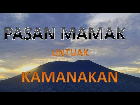 PASAN MAMAK UNTUAK KAMANAKAN