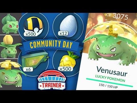 SHINY *BULBASAUR* TIPS for COMM DAY CLASSIC! 3x CATCH XP - HUGE GAINS! | POKÉMON GO