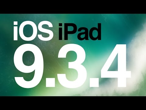 How to Update to IOS 9.3.4 iPad mini, iPad 2, iPad Pro, iPad air,  iPad 3