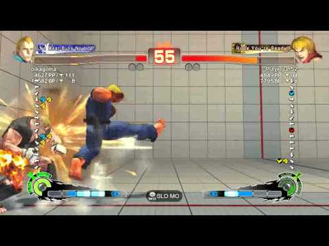 SSF4 AE Abel (pikagoma) vs Ken (Playerjun52) Japanese Ranking Match