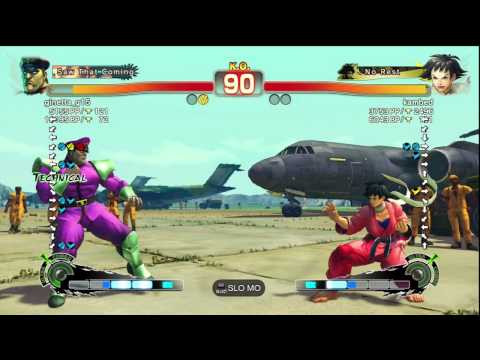 ginetta_g15 [M. Bison] vs. kambed [Makoto] | SSF4 AE