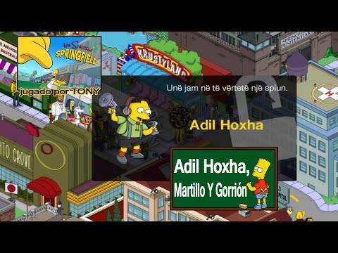 Los Simpson Springfield "Black Friday 2018: Cap. 8 - Adil Hoxha, martillo y gorrión" por Tony