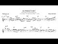 Phil Woods - A Foggy Day (alto sax transcription)