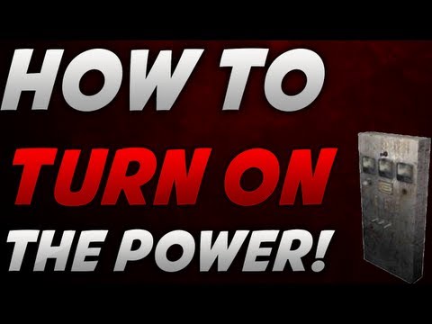 How to turn the power on in Tranzit Zombies (Black ops 2 Tranzit)