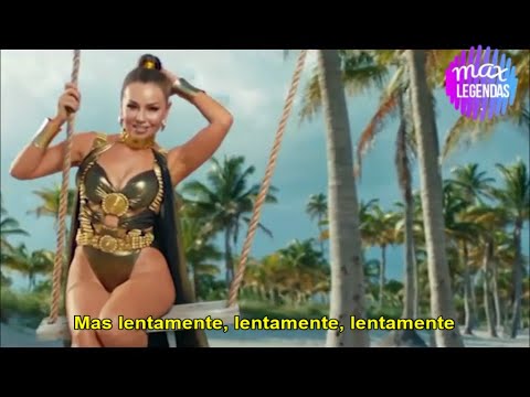 Thalía feat. Gente de Zona - Lento (Tradução) (Legendado) (Clipe Oficial)