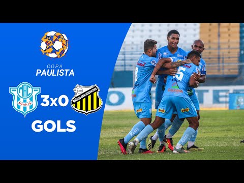 Marília 3x0 Grêmio Novorizontino - Copa Paulista 2020