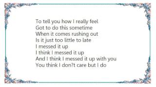 Jack McManus - You Think I Don&#39;t Care Lyrics