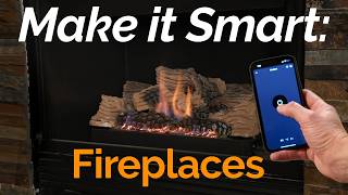 Make your dumb fireplace smart in 5 minutes