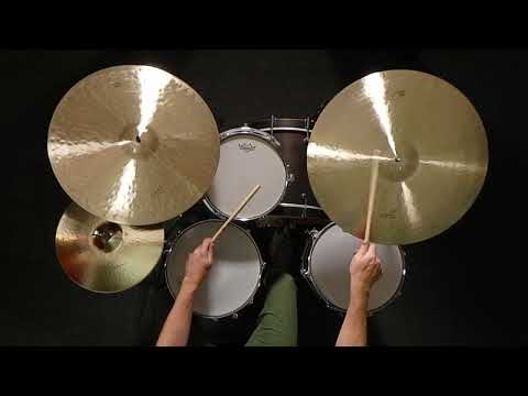 Royal Cymbals Cymbal Craftsman Bill Stewart V2 Style Ride Cymbal 22" 2334 grams