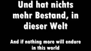 Broilers- Ich Bin Bei Dir Lyrics [German &amp; English]