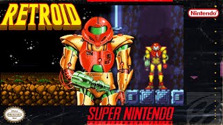 Retroid + Samus  Metroid 1 Recolor | Super Metroid Romhack [SNES]