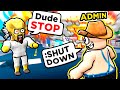 ROBLOX ADMIN AT MY FRIENDS GAMES