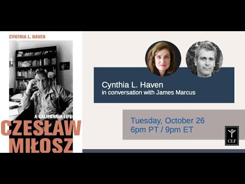 CITY LIGHTS LIVE ! Cynthia L. Haven in conversation with James Marcus