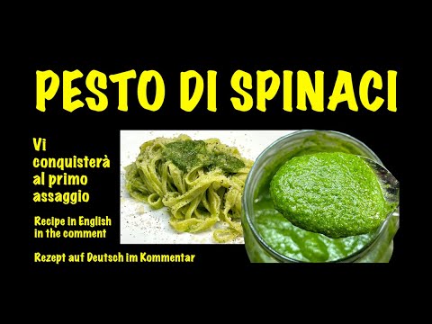 PESTO DI SPINACI