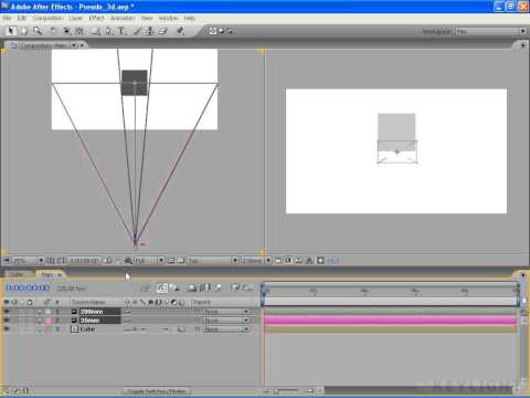 Kurs After Effects II.  14.  Ustawienia kamery