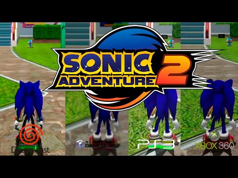 Sonic Adventure 2 - Dreamcast vs Gamecube vs Playstation 3 vs Xbox 360