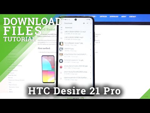 How to Find Downloaded Files – Data Location on HTC Desire 21 Pro