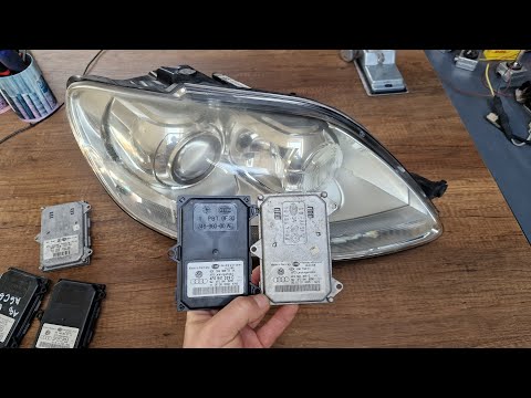 VW Golf PLUS (2004-2014) xenon headlight AFS module (Leistungsmodul) Hella 4F0941329C, 5DF009368-11