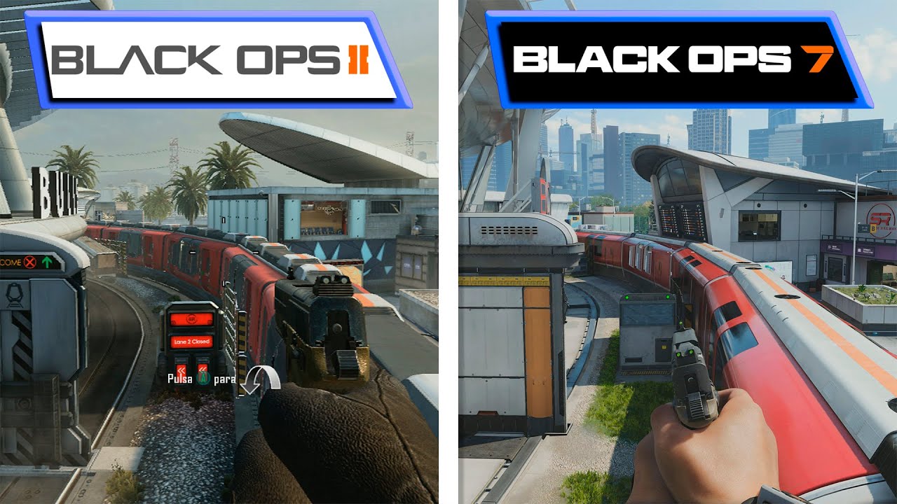 Call of Duty Black Ops 7 vs Black Ops 2 | Express Map Remake Comparison