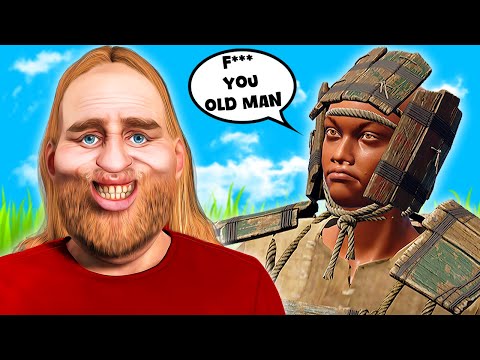 raiding r*cist roof campers... Rust