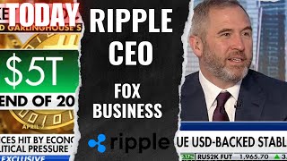 Ripple CEO TODAY 📢Brad Garlinghouse on Fox Business✔️XRP, Bitcoin Halving💲WATCH ALL