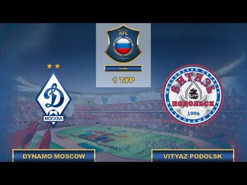 AFL17. Russia. Premier League. Day 1. Dynamo - Vityaz