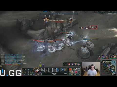 Dekar trolling a ranked game